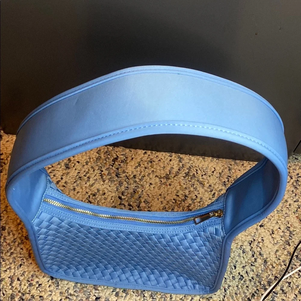 Anthropologie Woven Neoprene Purse Shoulder Bag NWOT - Picture 2 of 6